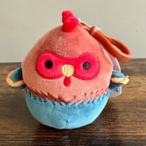 Squishmallows Reed the Rooster 3.5 Plush Toy Clip